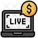Earnings Live Money Icon
