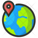 Earth Global Local Icon