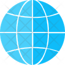 Earth Globe Network Icon
