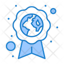 Earth Badge Icon