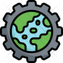 Earth Day Earth Save The Planet Icon