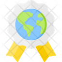 Earth Day Badge Icon