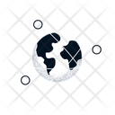 Earth Orbit Icon