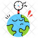 Earth Temperature Icon