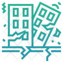 Earthquakes Shake Destruction Icon