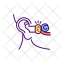 Earwax Blockage Ear Icon