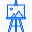 Easel Picture Painting Icon