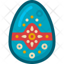 Easter Egg Painted Icon
