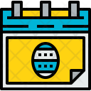 Easter Day Holiday Icon