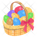 Easter Basket Easter Bucket Easter Gift Icon
