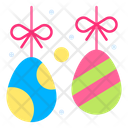 Easter Decoration Hanging Colored Icon