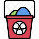 Easter Egg Bucket Icon