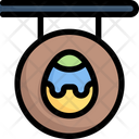 Easter Egg Sign Icon
