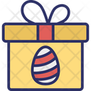 Easter Easter Gift Gift Box Icon