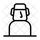 Easter Island Moai  Icon