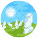 Easter Island Moai  Icon