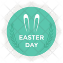 Easter Label Vector Easter Emblem Easter Logo Icon