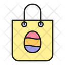 Easter Shopping Bag Icon