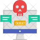 Eavesdropping Cyber Attack Attack Icon
