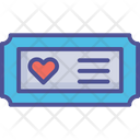 Ecard Love Card Love Greetings Icon