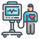 Ecg Heartrate Cardiology Icon