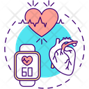 Medical Ecg Cardiology Icon