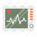 Ecg Machine Heartbeat Icon