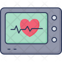 Ecg Monitor Heartbeat Ecg Icon