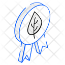 Eco Badge Icon