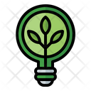 Eco Lightbulb Icon