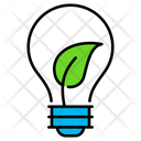 Eco Lightbulb Icon