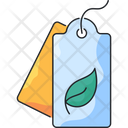 Eco Tag Ecology Label Icon