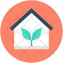 Ecological House Eco Icon