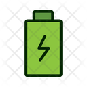 Ecological Battery Natural Battery Rechargable Battery Icon