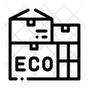 Eco Recycle Material Icon