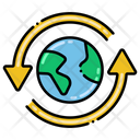 Ecological Integration Global Globe Icon