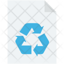 Ecology File Recycle Icon