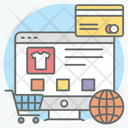 Shopping Feeds Ecommerce Online Shopping Icon