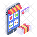 Ecommerce App Mobile Commerce Mobile Shopping Icon
