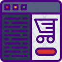 Ecommerce Website Shopping Website Shopping Website Icon