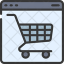 Shopping Cart Website Icon
