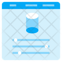 Edit Set Printing Property Online Printing Property Icon