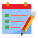Edit Calendar Schedule Date Icon