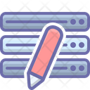 Data Edit Database Icon