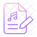 Edit Music Note Icon