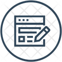 Edit Website Icon