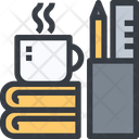 Education Book Stationary Tool Icon