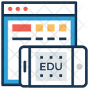 Education Technology Apps Icon