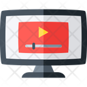 Education Video Learning Video Learning Icon
