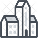 Educational Institution Building Icon